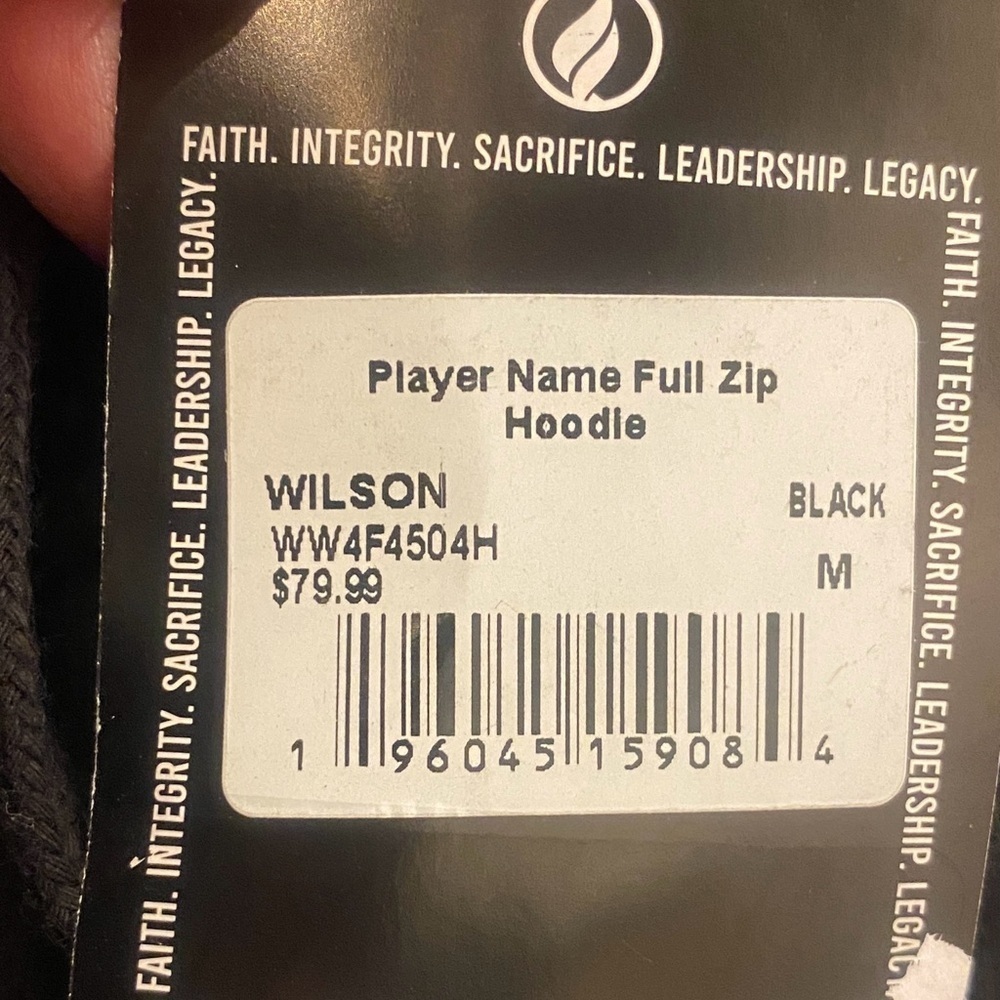 A’ja Wilson #22 WNBA Hoodie Zip Up Sweatshirt New Size Medium - Picture 3 of 14